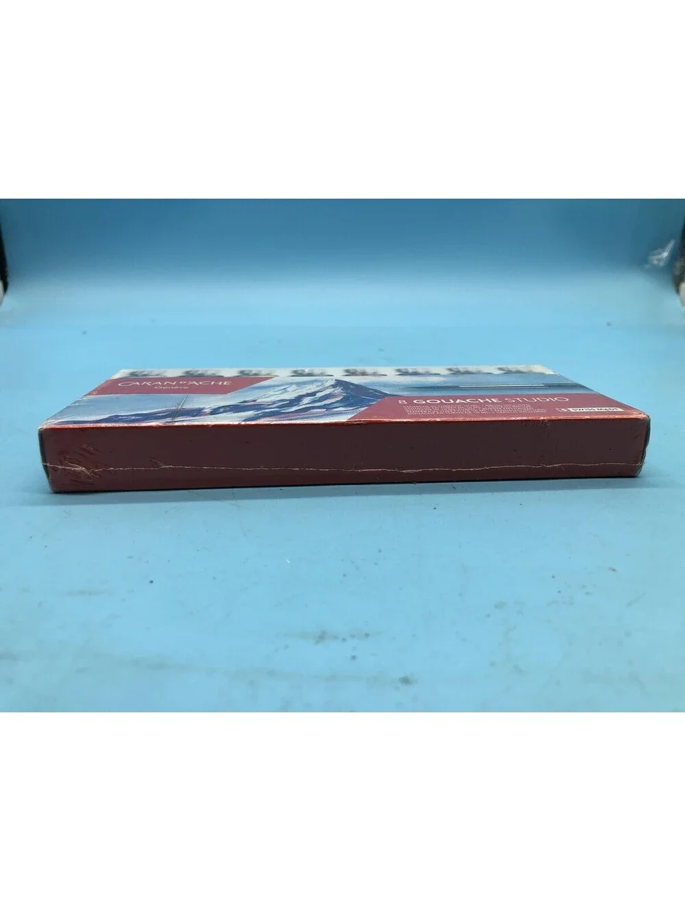 Caran D'Ache Gouache Studio 8 Color Paint Set With Brush Swiss Made 2001.408